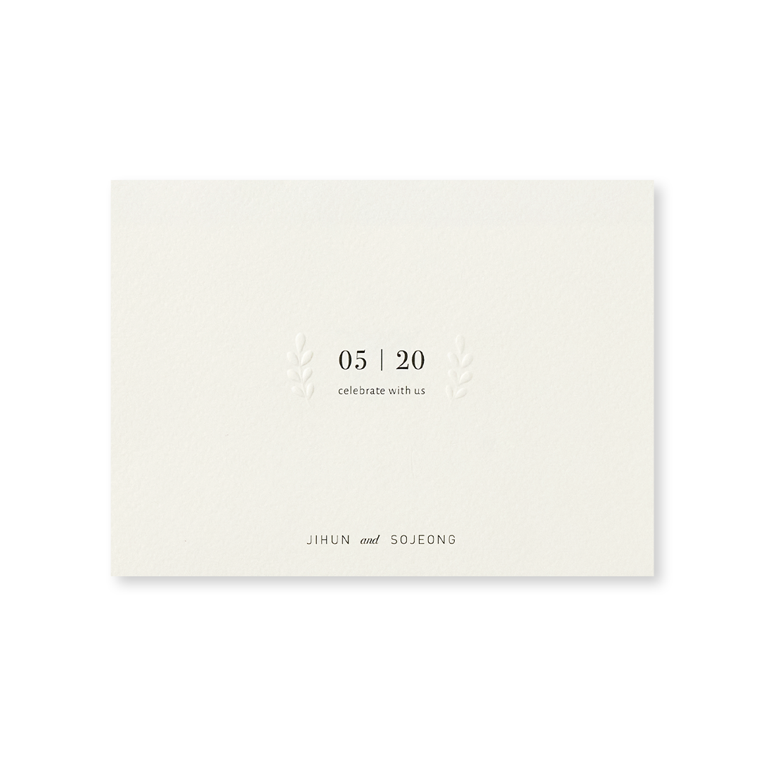 WHITE v.01 판매인기순 청첩장