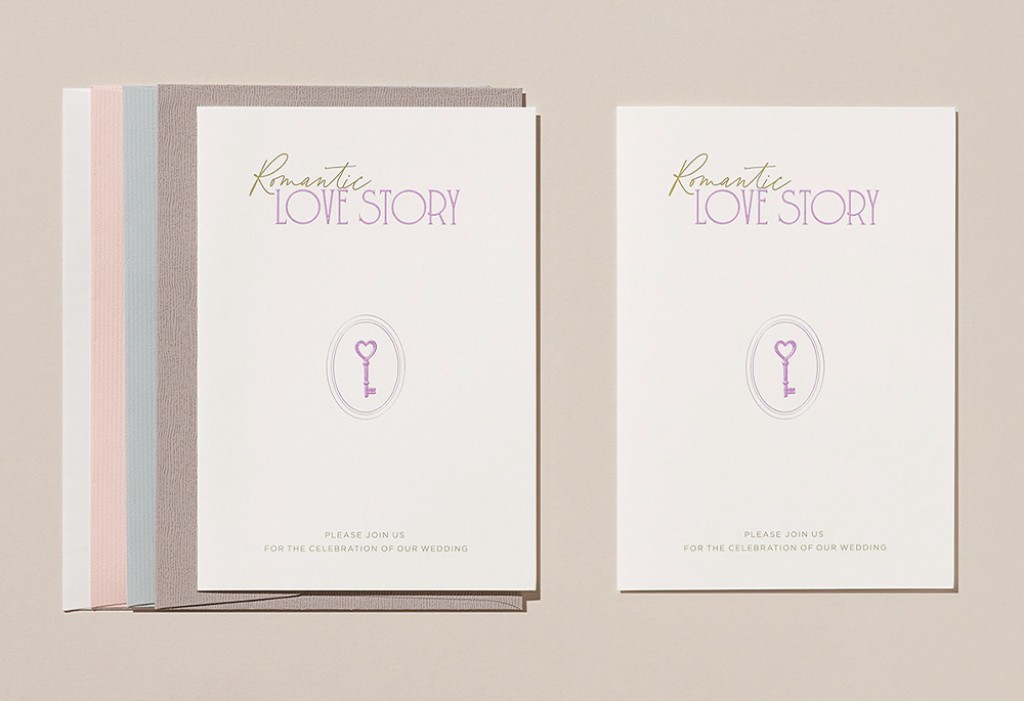 사랑의 열쇠 청첩장 미리보기 2