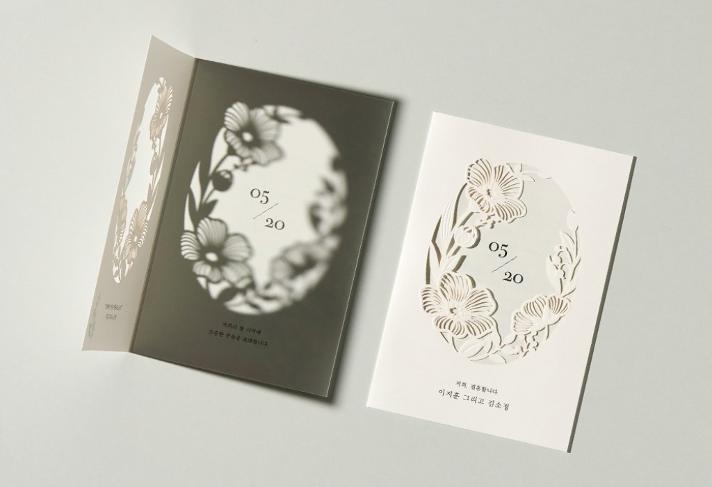 아마릴리스 청첩장 미리보기 2