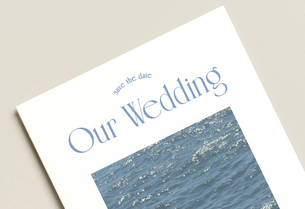 Sea Pause 청첩장 미리보기 1