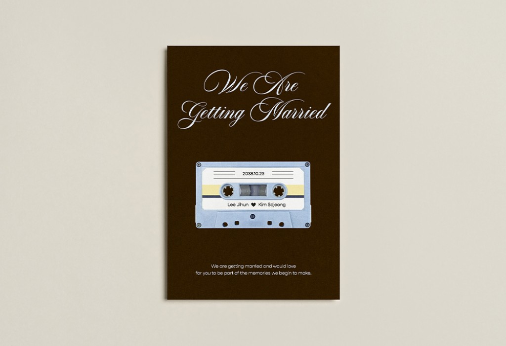 러브 카세트 (Navy) 기본 이미지