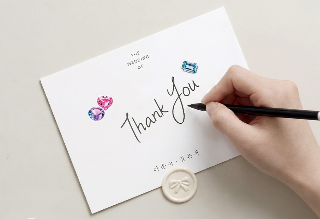 더 웨딩 오브 청첩장 미리보기 2