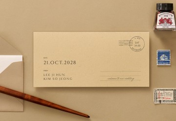 관련 상품 초대의 편지 청첩장