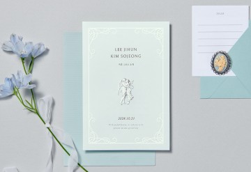 관련 상품 에로스와 프시케 청첩장