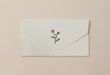 자수 감사돈봉투 세트