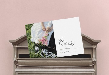 관련 상품 The Lovely Day 청첩장