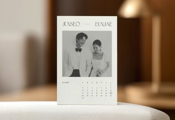 관련 상품 아름다운 순간 청첩장